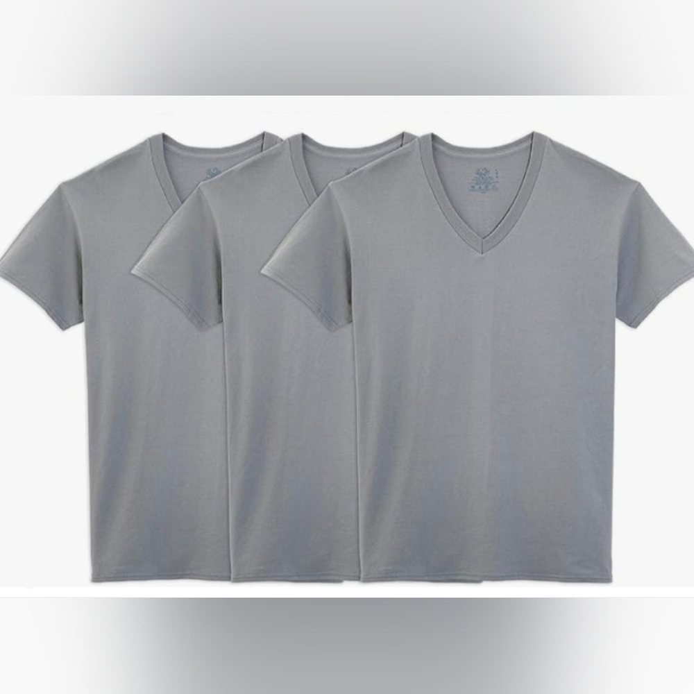 FRUIT OF THE LOOM | 3 pk stay tucked tee